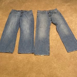 Gap and Mavi lot of 2 jeans